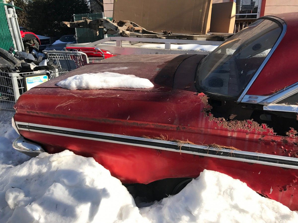 William Rubano posted these pictures of a ’65 Plymouth Belvedere II hardtop coupe sitting in front of a body shop. It has a bad case of cancer, but given where [&hellip;]