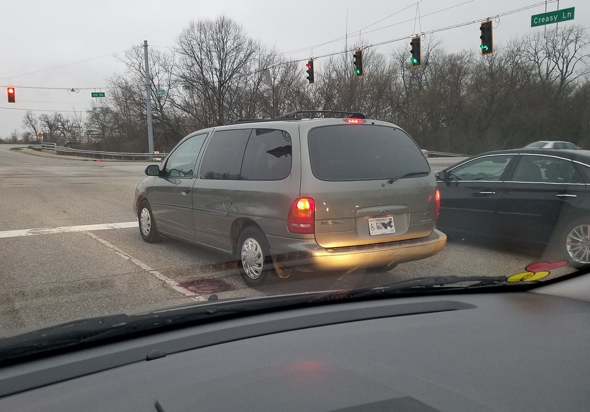 We have caught some rare and interesting things through the car windows of our many skilled car-spotting correspondents.  But how about this: an early Windstar.  Not just any early Windstar, [&hellip;]