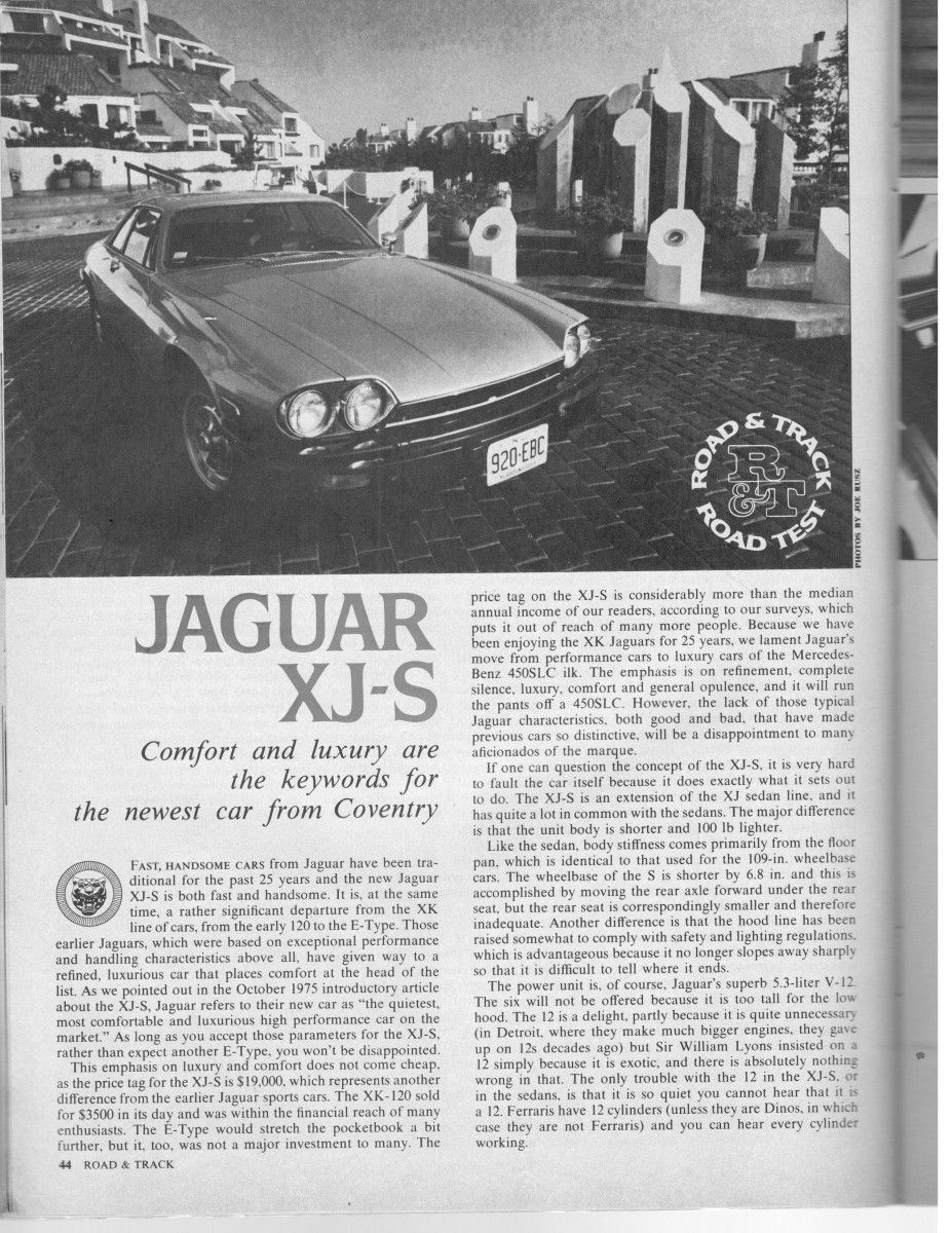 (first posted 5/1/2018)      The XJ-S was something of a shock for those Jaguar fans expecting a more direct successor to the legendary XK-E. Instead, the XJ-S was a [&hellip;]