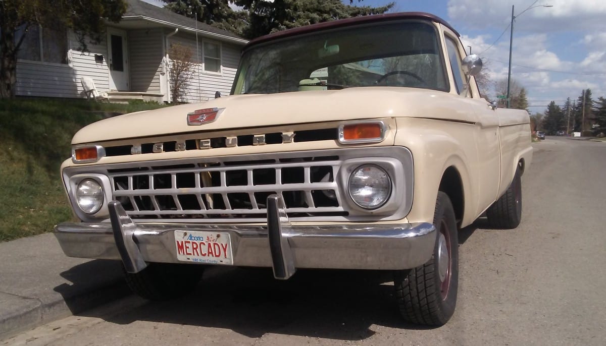 (first posted 5/11/2018)       CC reader Peter N. sent me these shots of a Canadian Mercury pickup, which would be a ’65 if its grille is consistent with the [&hellip;]