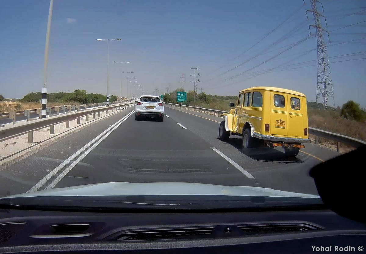 Dash-Cam Outtake: Willys Jeep Overland Station Wagon Once again I captured another classic with my dash-cam, this time of the iconic Overland Jeep- possibly the best definition of the modern SUV’s granddaddy.