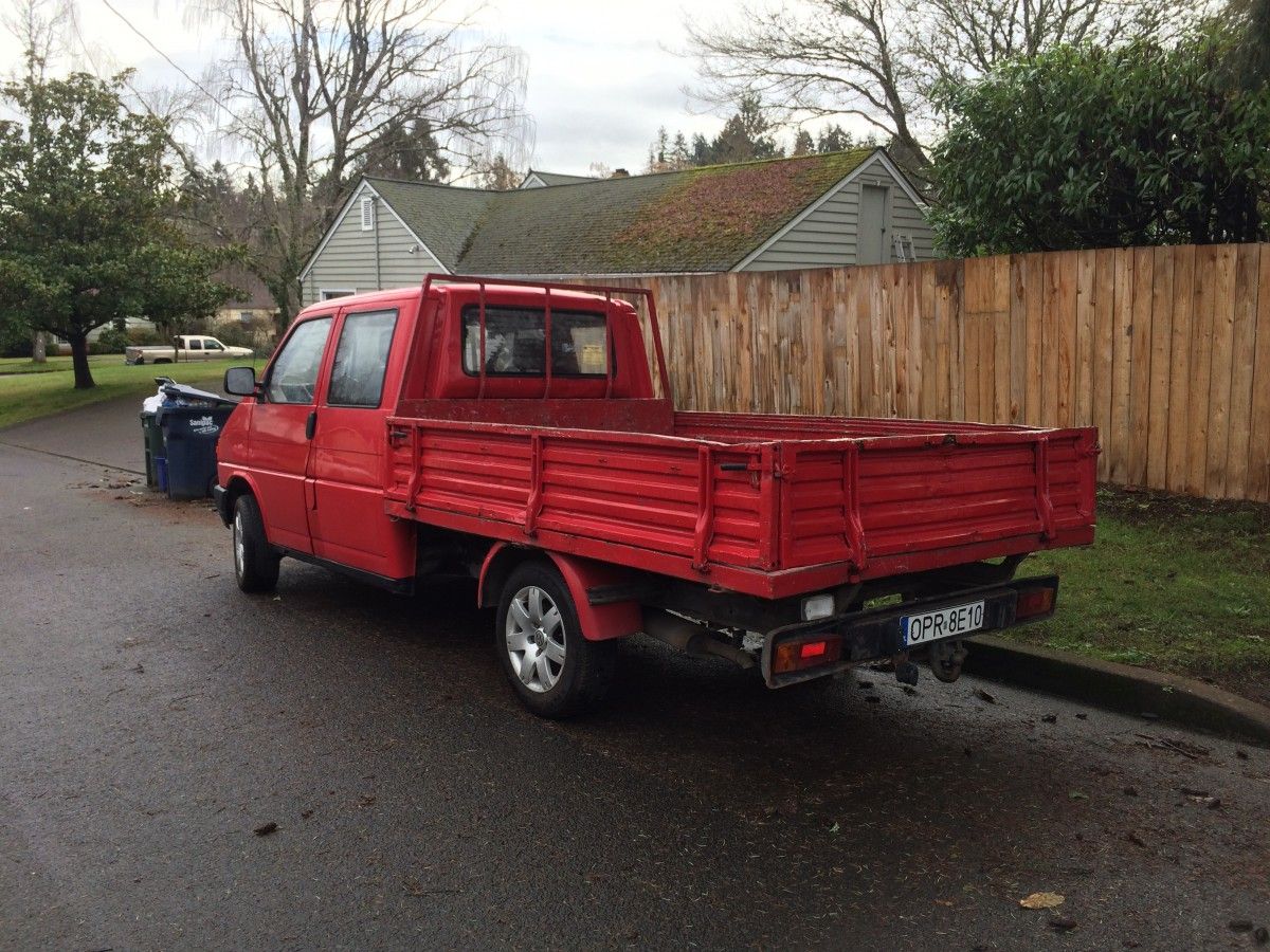 (first posted 5/25/2018)      I’ve been sitting on these shots of this VW T4 “Doka” (Double cab) pickup that I found three blocks from my house. But given Jason [&hellip;]