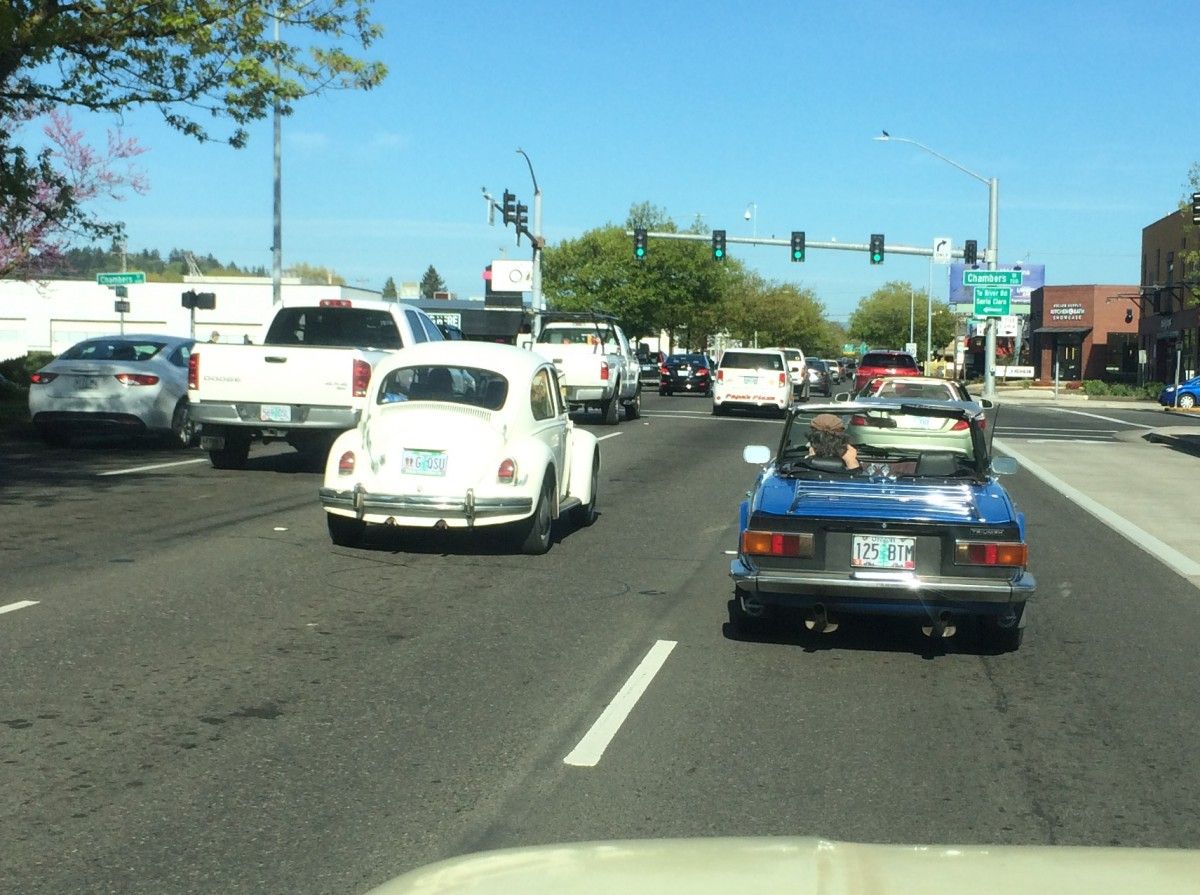 It’s not so readily apparent in this shot, but as I was following these two oldsters in traffic, I most of all noticed how narrow they were compared to the [&hellip;]