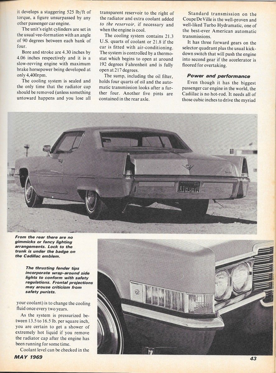 Vintage Review: 1969 Cadillac Coupe DeVille - Golden Goose 4 RT0569 Coupe DeVille p2