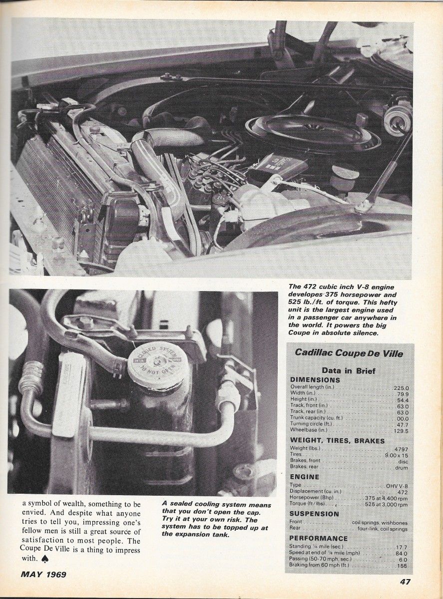 Vintage Review: 1969 Cadillac Coupe DeVille - Golden Goose 8 RT0569 Coupe DeVille p6