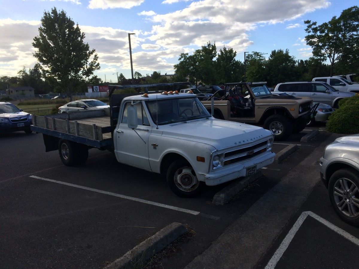 It’s a another beautiful summer evening and we’re cutting through the back of the South Eugene High parking lot on our walk when these two tough old trucks cause a [&hellip;]