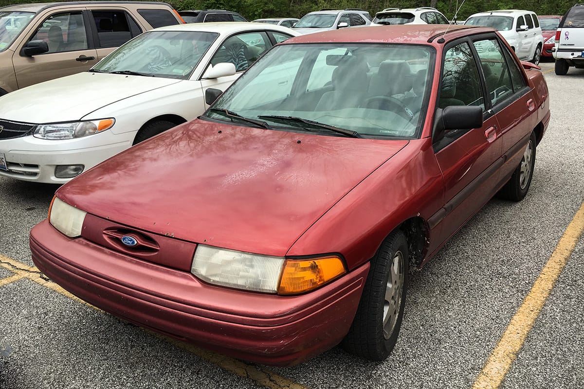 It’s shocking how short the second-generation Ford Escort was. I suppose that’s true of many subcompact cars of 20 and more years ago, but cars have gotten a lot taller [&hellip;]