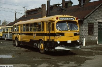 (first posted 9/22/2018)       These two buses up on lifts are Canadian Car and Foundry (CCF) C-Series urban transit coaches, counterparts and competitors of the GM Old Look, and [&hellip;]