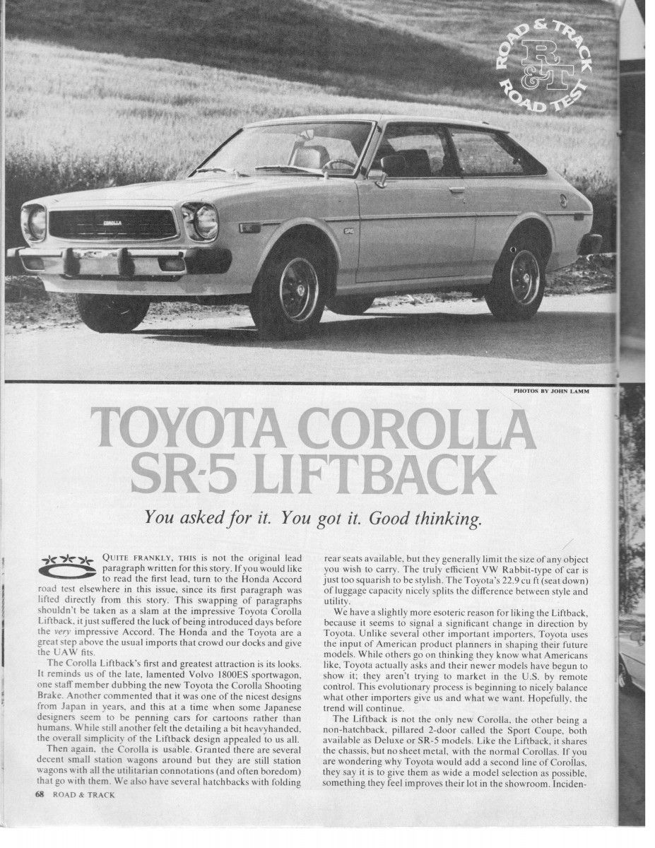 (first posted 8/23/2018)    If it weren’t for the all-new Accord that arrived at the same time as this Corolla SR-5 Liftback, it would have likely made a bigger impression. [&hellip;]