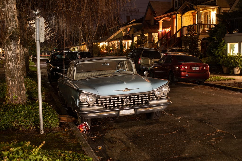 A Gallery Of Nighttime Curbside Finds By Curtis Perry 3 1959 buick curtis perry