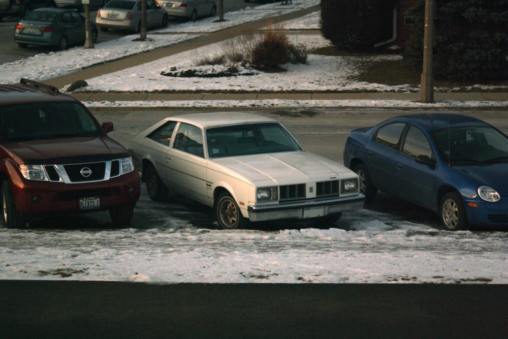 A slope-backed Cutlass Salon much like this one was owned and driven by one of my fellow high school students in the early Nineties.  It was blue and in amazingly [&hellip;]
