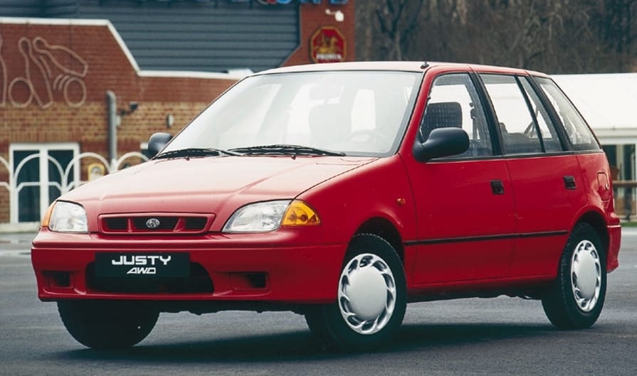 COAL Capsule: 1995 Suzuki Swift Cino – Temporary Wheels 9 1997 2003 subaru justy europe