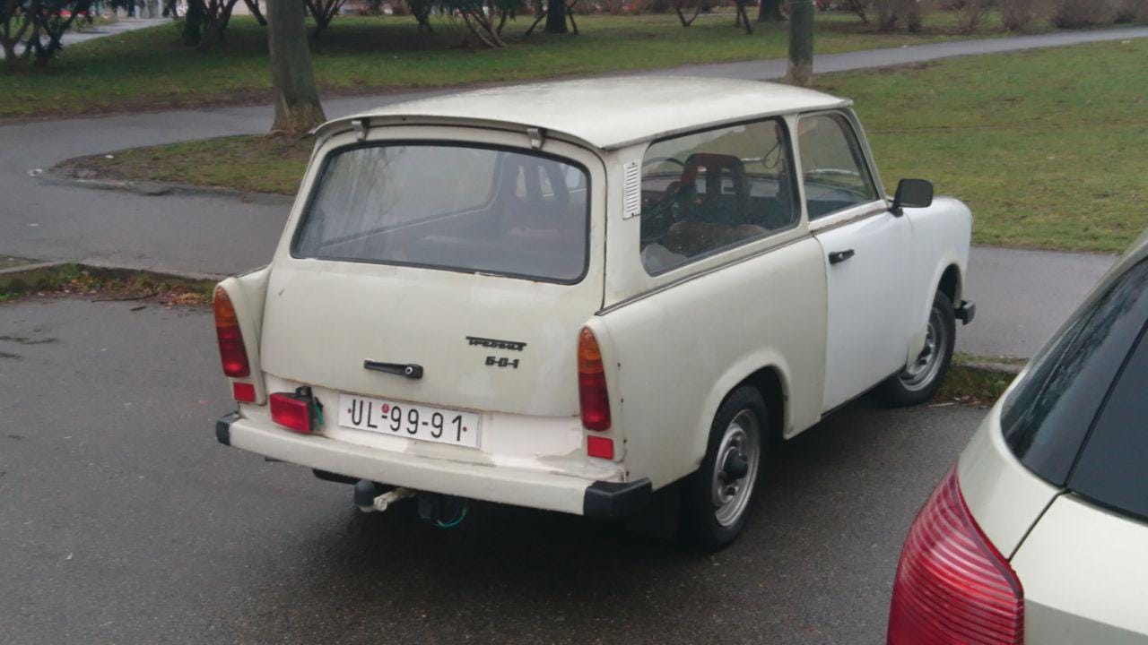 I couldn’t help but notice the tow hitch on this Trabi shot by Tom T. Given its 594.5 cc two-stroke twin rated at either 23 or 26 hp, I’m going [&hellip;]