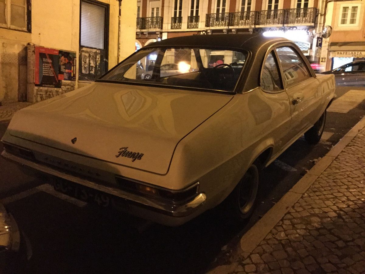 (first posted 3/28/2019)      Robadr found something rather out of the ordinary in Lisbon, Portugal. It’s a Vauxhall Firenza, made between 1971 and 1975. It was a somewhat pathetic [&hellip;]