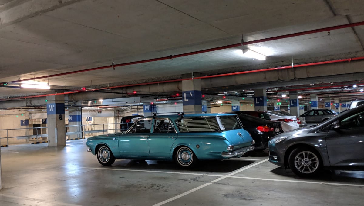 1965 Chrysler Valiant Safari – A Glimmering Blue Oasis In A Concrete Desert 2 1965 chrysler valiant 1