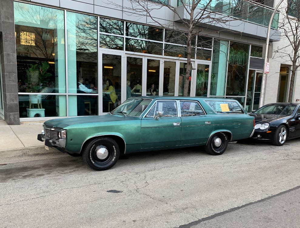 posted by chrisjcieslak This is an example of a Cohort poster batting 1000, especially with the color-coordination. Great shot, Chris! A green Matador wagon in front of a green restaurant. The [&hellip;]