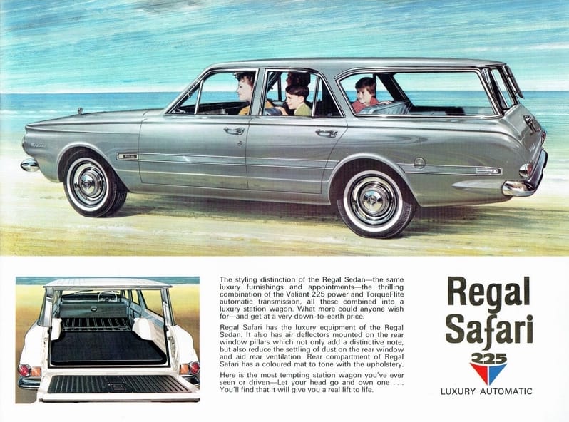 1965 Chrysler Valiant Safari – A Glimmering Blue Oasis In A Concrete Desert 6 n 965 Chrysler AP6 Valiant 08 09