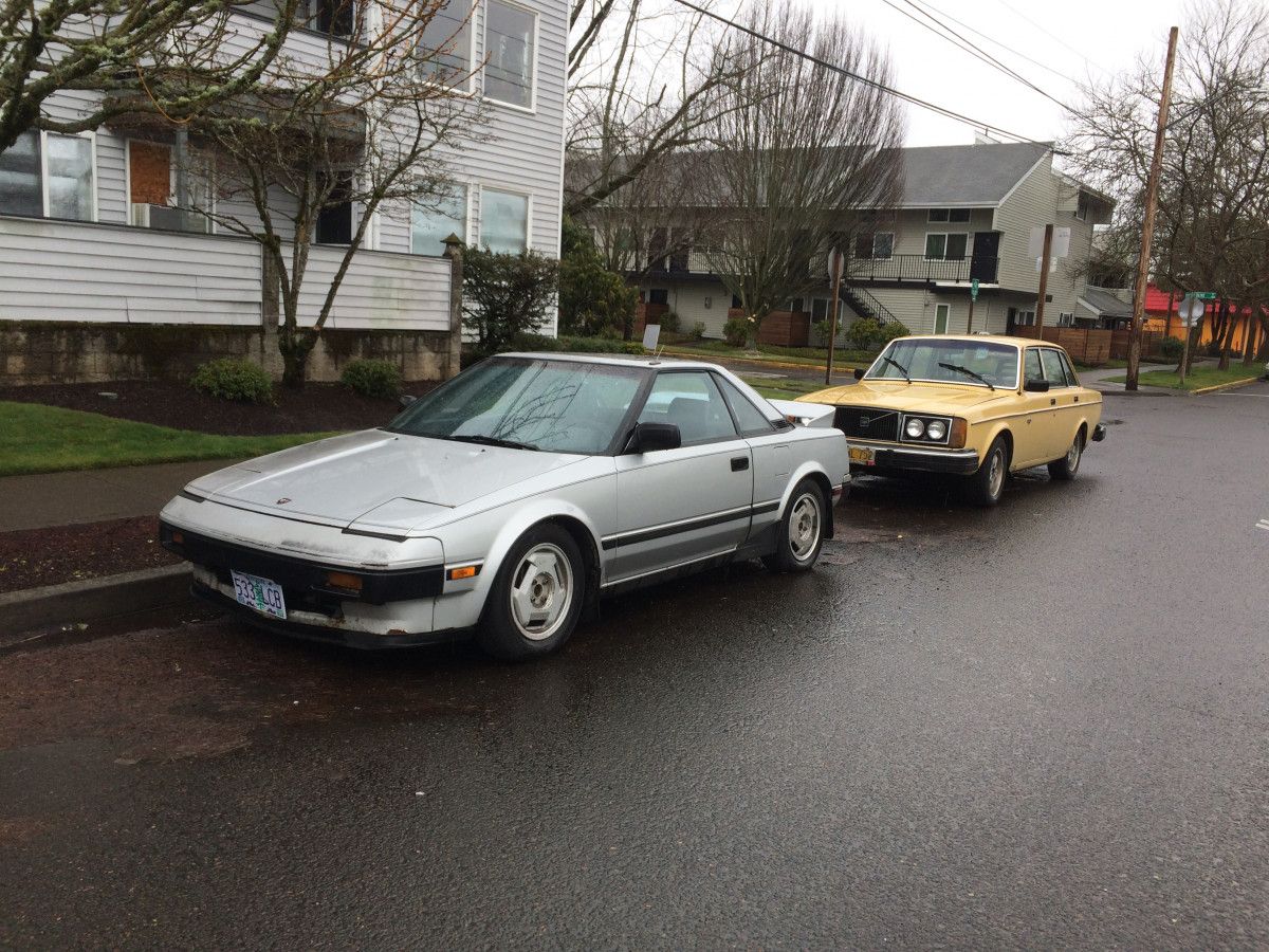 (first posted 5/21/2019)        These two highly durable veterans from another era hang out a lot at this corner, sharing stories from the 1980s. I know the MR2 [&hellip;]
