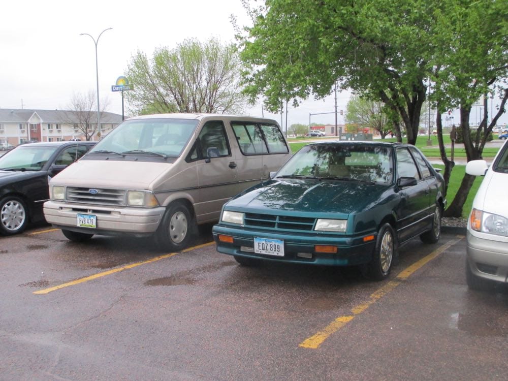 (first posted 6/13/2019)      Some sights do a person good.  Finding a Dodge Shadow parked next to a Ford Aerostar certainly seems to fall within that realm.  Has this [&hellip;]