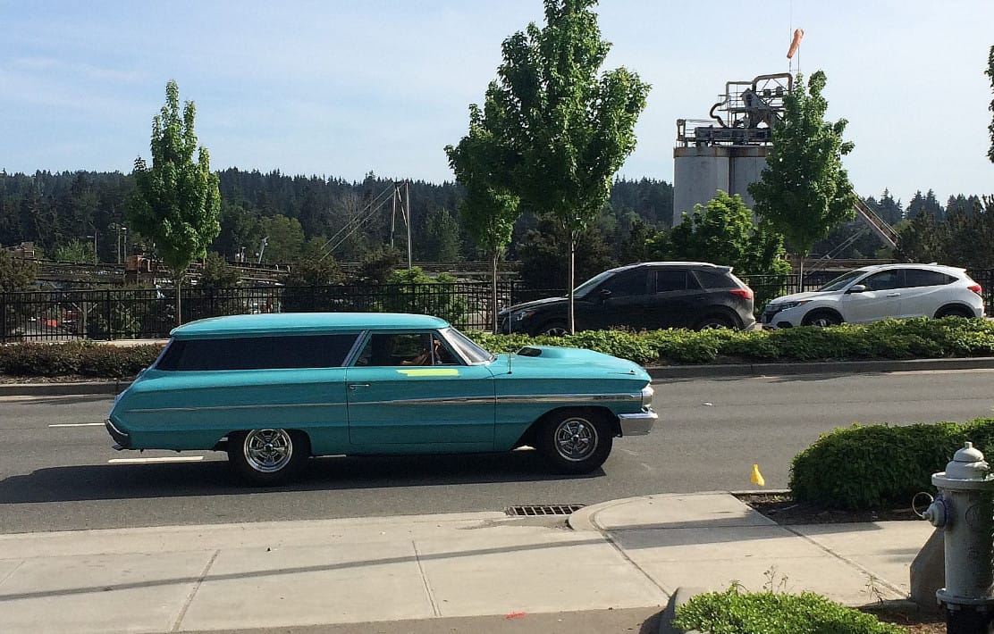 I’m generally not a big fan of chopped and shortened wagons, which has been a thing going way back. But I thought this ’64 Ford, caught by Mike Hayes, was [&hellip;]