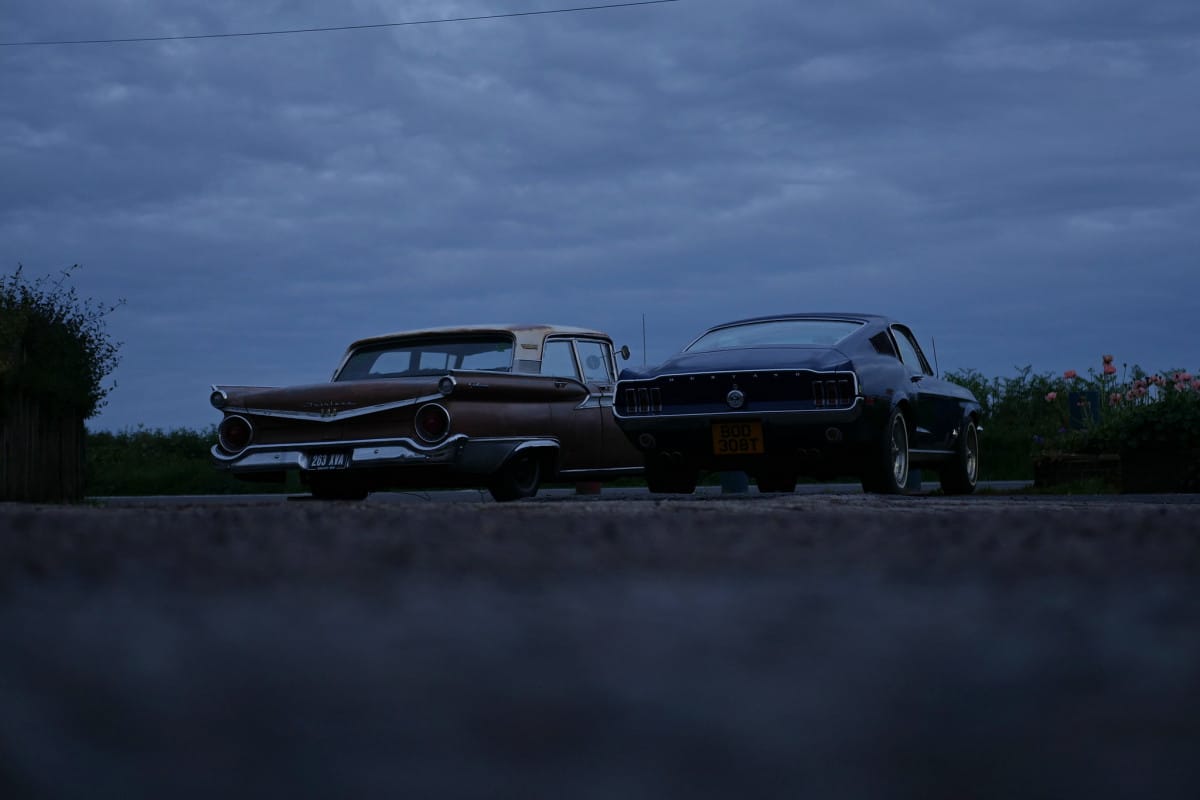 We saw this ’59 Ford here recently, but Simon White has uploaded another shot of it along with a ’67 Mustang fastback. He titled it “The Ford Brothers”. But nobody [&hellip;]