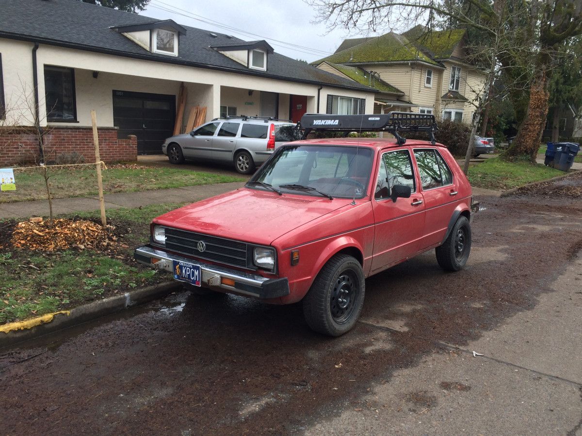 I watched this red Rabbit arrive at this house last fall or so, in original condition. And then I watched it sprout overlanding gear: a suspension lift, bigger and knobbier [&hellip;]