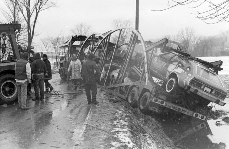 Vintage Snapshots: Car Haulers In Distress And here’s another: