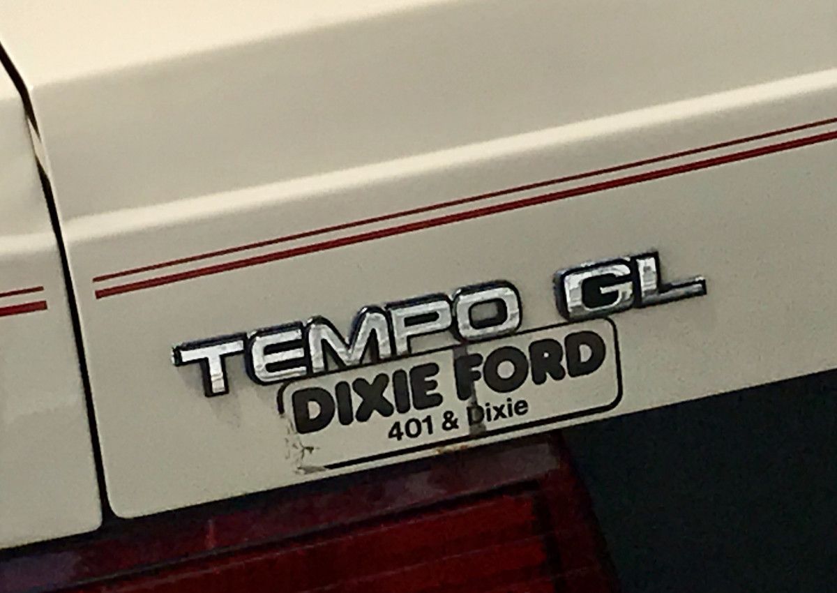 William Oliver has found a near-unicorn: a first or second year Ford Tempo, with the original non-aero sealed beam headlights. Near-unicorn, you say? Well, the reality is that all-new American [&hellip;]