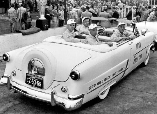 Curbside Classic: 1957 Ford Thunderbird - The Most Perfectly Styled American Car Of The 1950s? 6 53FordPaceCar