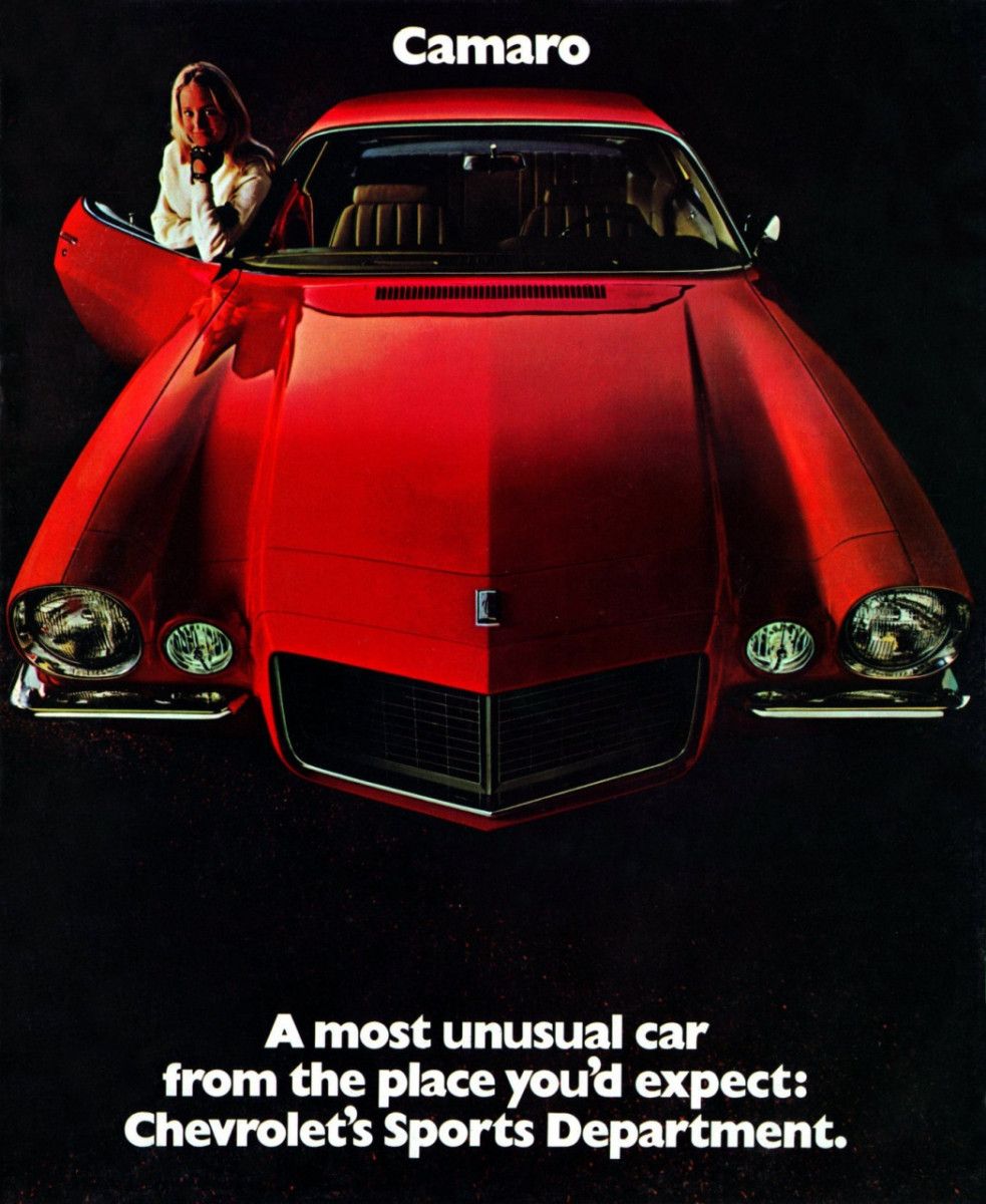 Curbside Classic: 1970 Chevrolet Camaro RS - A Fresh Look 23 1970 Chevrolet Camaro Brochure 01 2