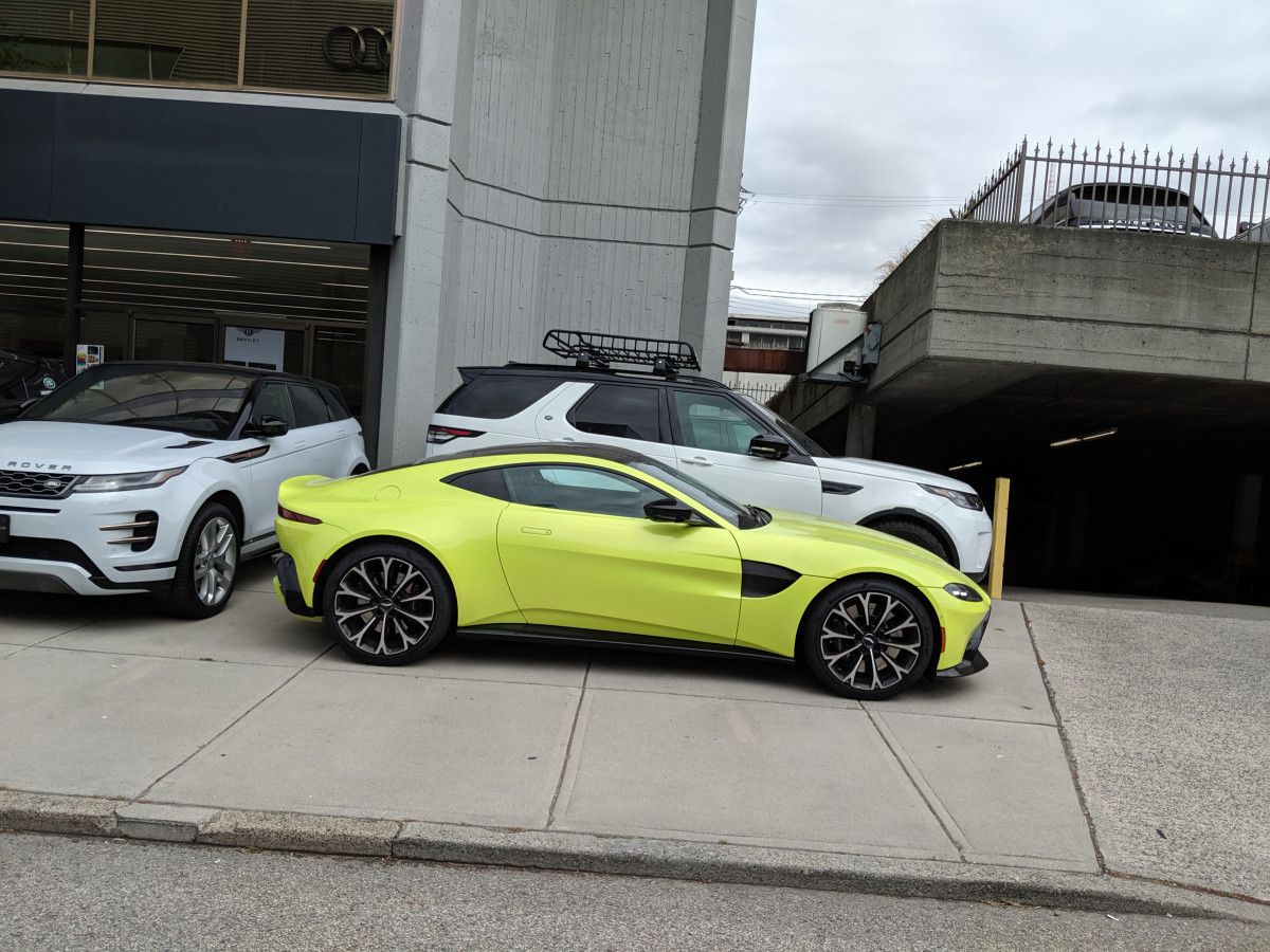 When I saw this brand-new Aston Martin Vantage in Vancouver, I looked askance at its Vibrant Lime Essence paint. I found such a vibrant shade rather unbecoming of an Aston. [&hellip;]