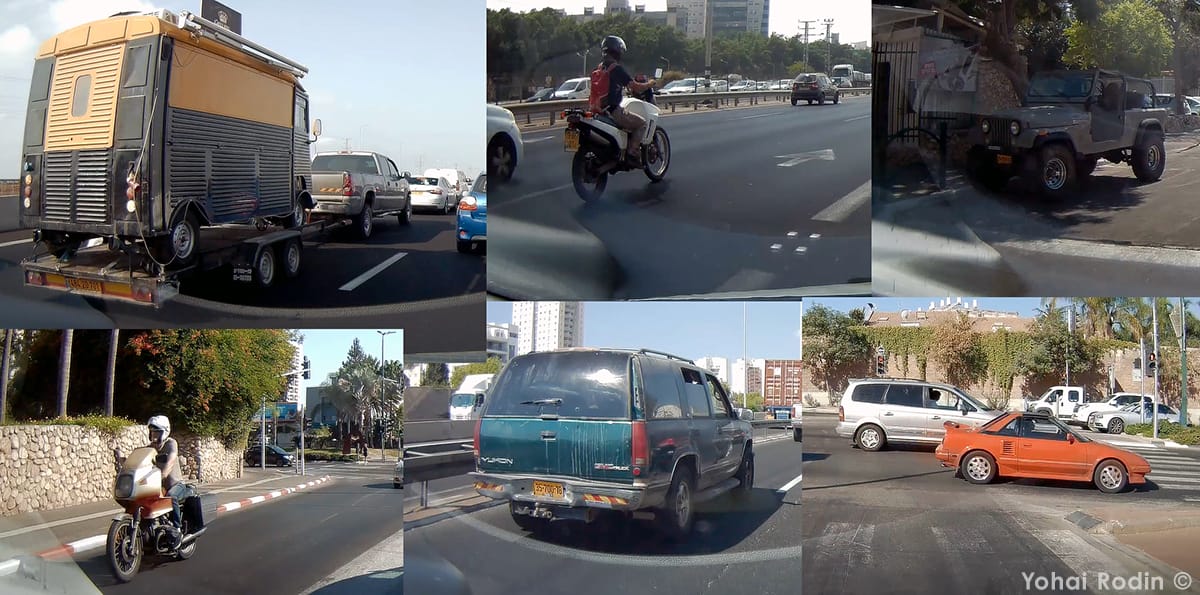 CCs In Israel: September 2019: Motorcycles, Cars, Vans – It’s All Here Welcome to September’s edition of various interesting vehicles captured on the streets and roads of Israel, either motionless or whilst on the move.