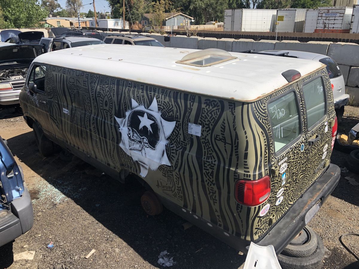 (Updated 10/21/2025)        We here at CC do love us some art cars, so what better than a really big one in van form and in the junkyard!  [&hellip;]