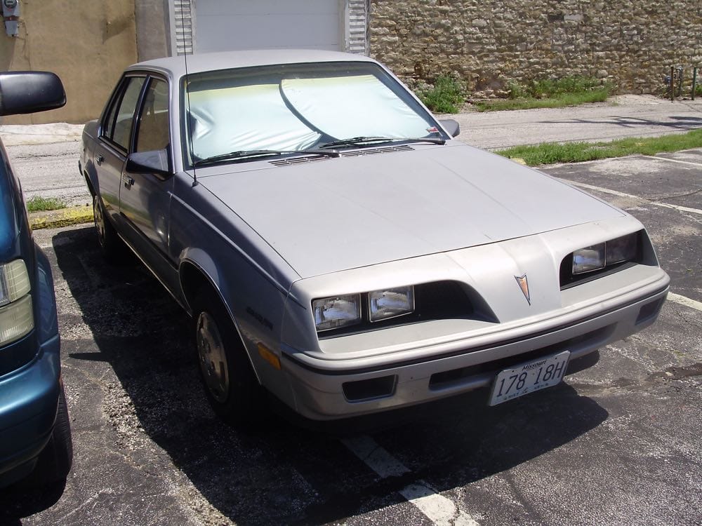 1984 Pontiac 2000 Sunbird - We Build Excitement (But Not Necessarily Into Everything We Produce) 11 P5080345