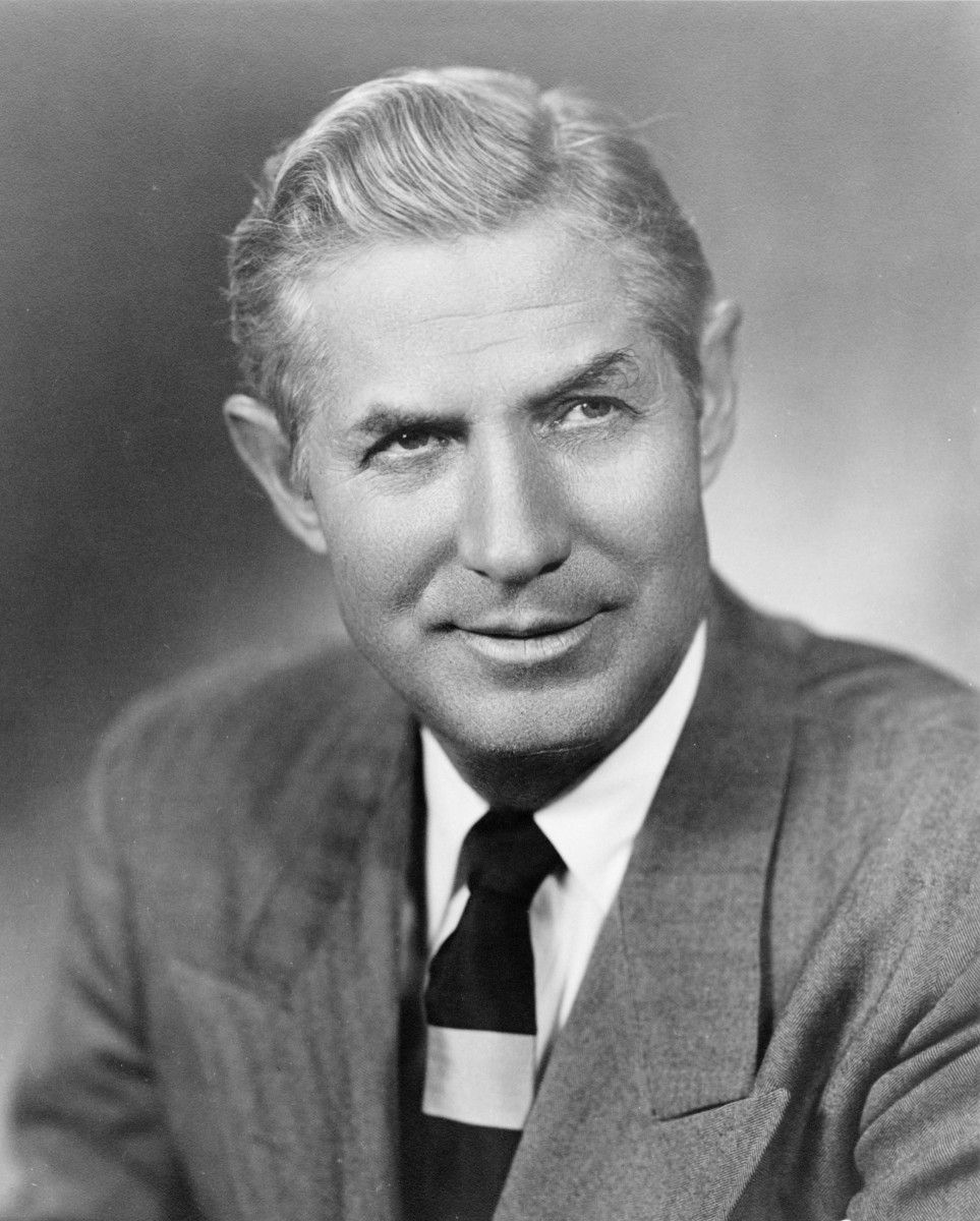 B&W photo of former U.S. Senator Mike Monroney