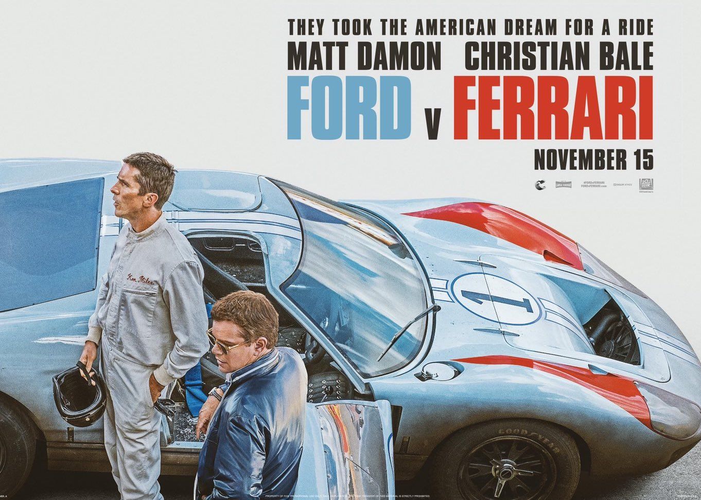 Last June, new CC Editor Ed Snitkoff previewed the film “Ford v Ferrari”. Yesterday, my wife and I walked down to our local multiplex and saw the movie, 2 1/2 [&hellip;]
