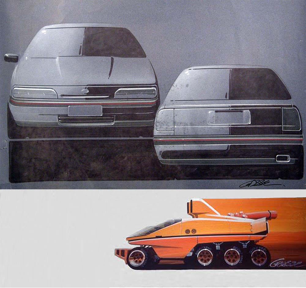 1979 Australian Ford XD Fairmont Ghia: 007 Cars That Never Were 17 grasseEA