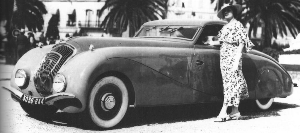 Pontoon Fenders: An Archeology (1920-1945) 39 peugeot 601 pourtout2
