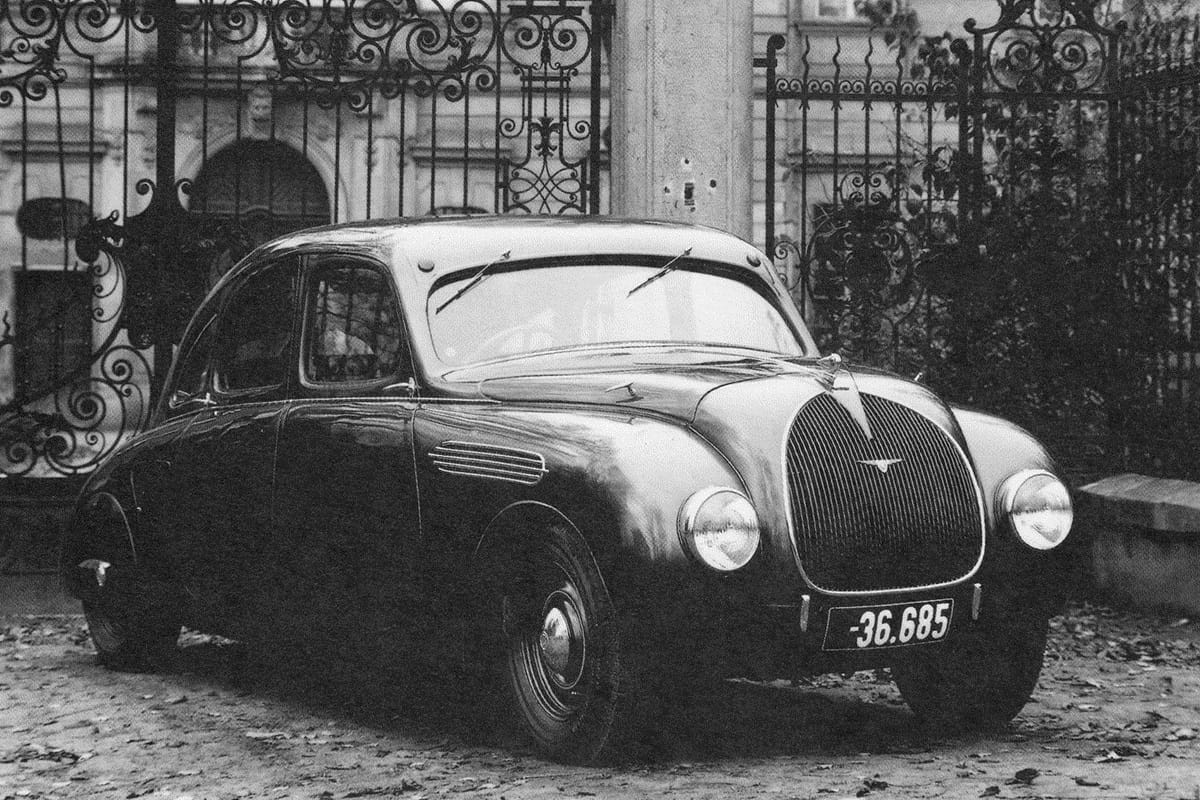 Pontoon Fenders: An Archeology (1920-1945) 26 skoda 935 von 1935