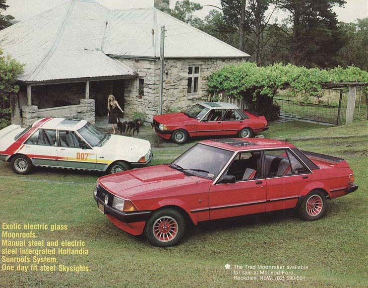 1979 Australian Ford XD Fairmont Ghia: 007 Cars That Never Were 1 Brochure image of the Ford XD Fairmont Ghia