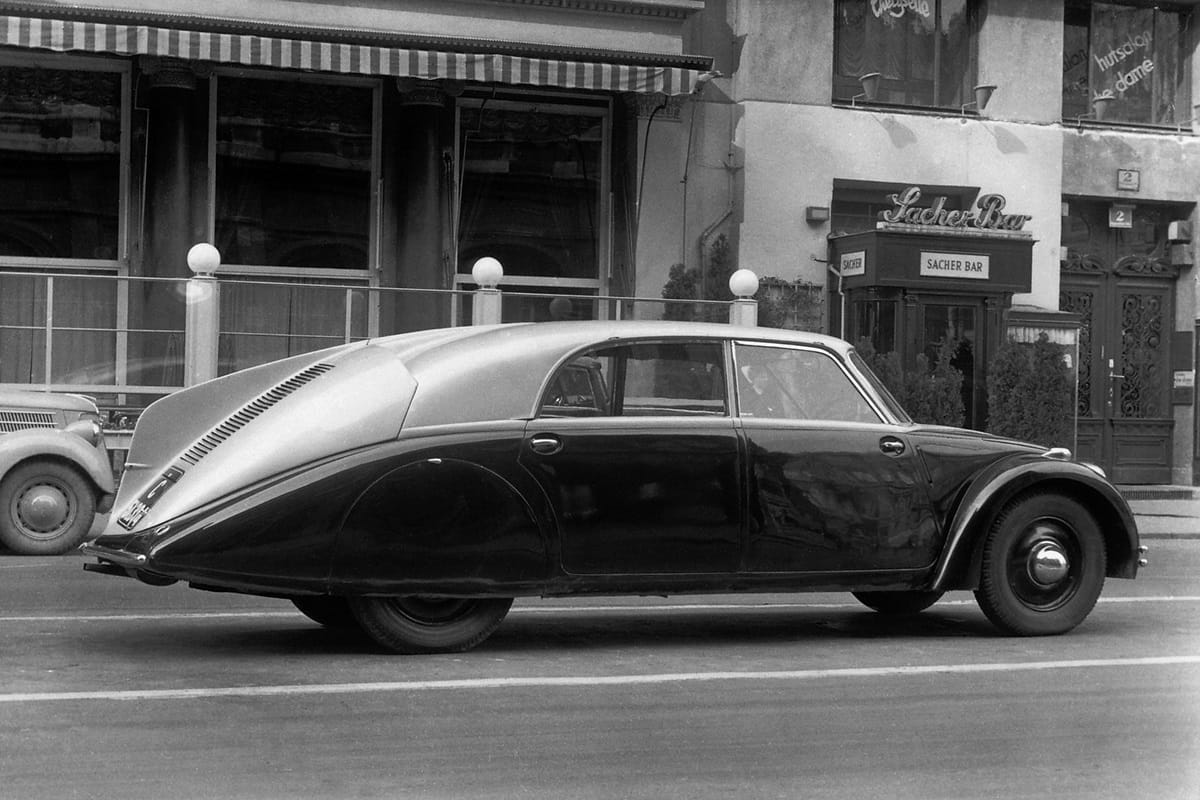 Pontoon Fenders: An Archeology (1920-1945) 25 tatra t77a 11