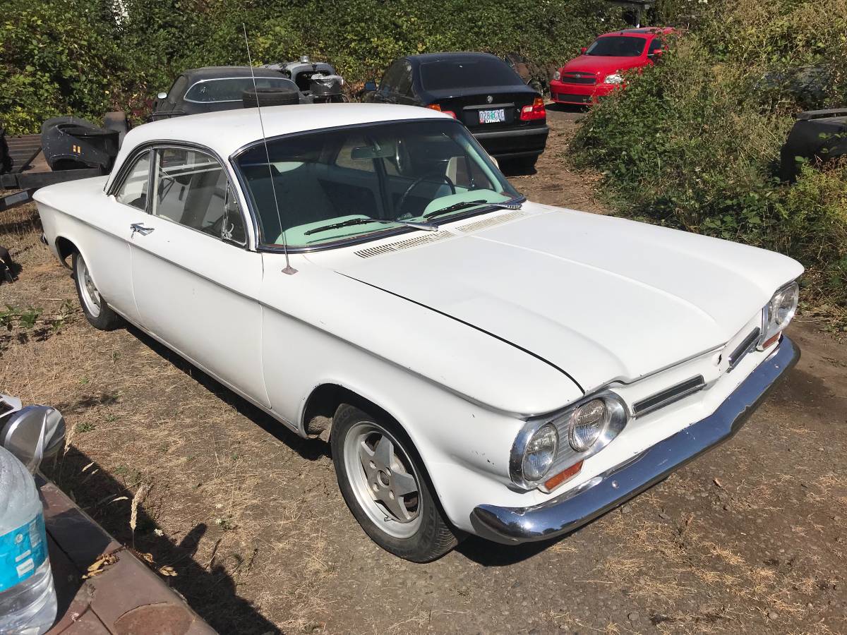 Here I was just telling Ed that I hardly ever troll Craigslist. But as you know, a ’63 white Monza was my first car, although it was the four door [&hellip;]