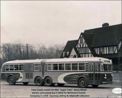 Bus Stop Classic: 1958 Kässbohrer Setra Continental Trailways Super Golden Eagle - Strike Two For The Articulated Highway Bus 8 Twin Coach 1938 artic Balto diesel electric