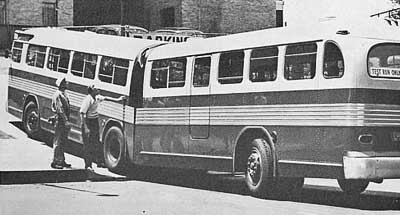Bus Stop Classic: 1958 Kässbohrer Setra Continental Trailways Super Golden Eagle - Strike Two For The Articulated Highway Bus 9 Twin Coach 1947 artic bus