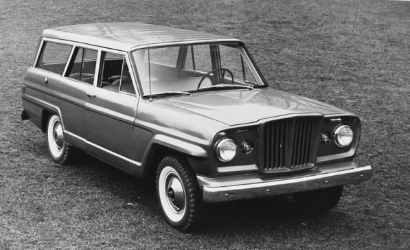 1959 Willys Malibu and 1961 J-100: How The Jeep Wagoneer's Styling Evolved From Modern To Retro 4 Willys J 100 1961 sta wag Aug 1961 Brooks Stevens