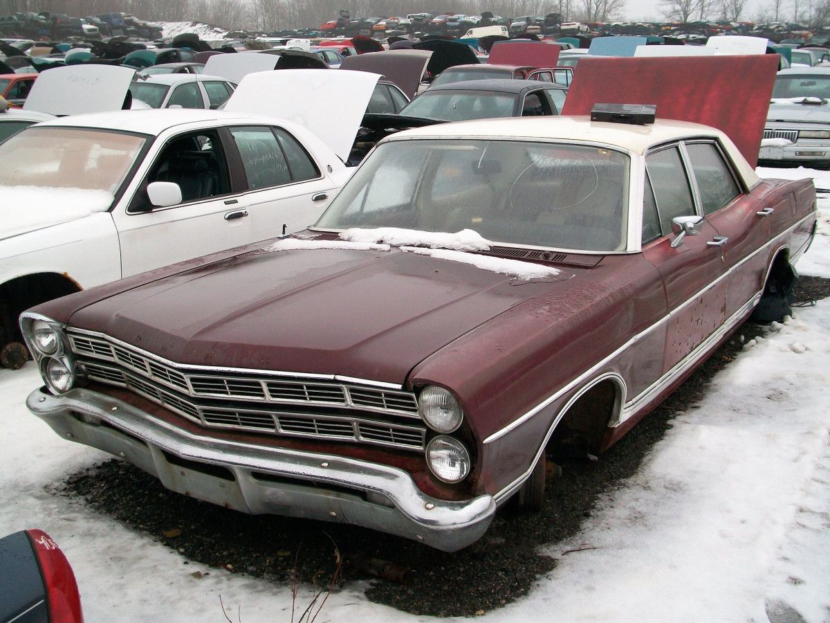 Cohort Pic(k) of the Day: This 1967 Ford Galaxie Looks A Bit Too Nice For The Junkyard posted at the Cohort by Dean Edwards