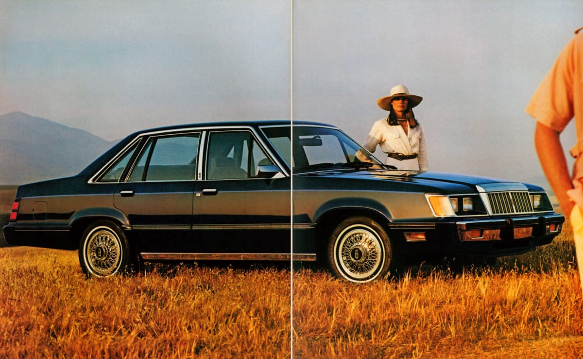 1985 Mercury Marquis: Lesser Nobility 18 Brochure 1985 Mercury Marquis