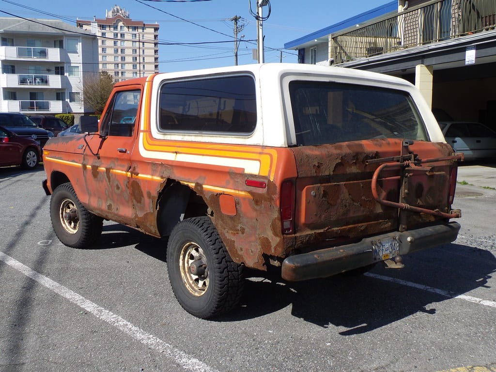 Ford Bronco 1978 rusty