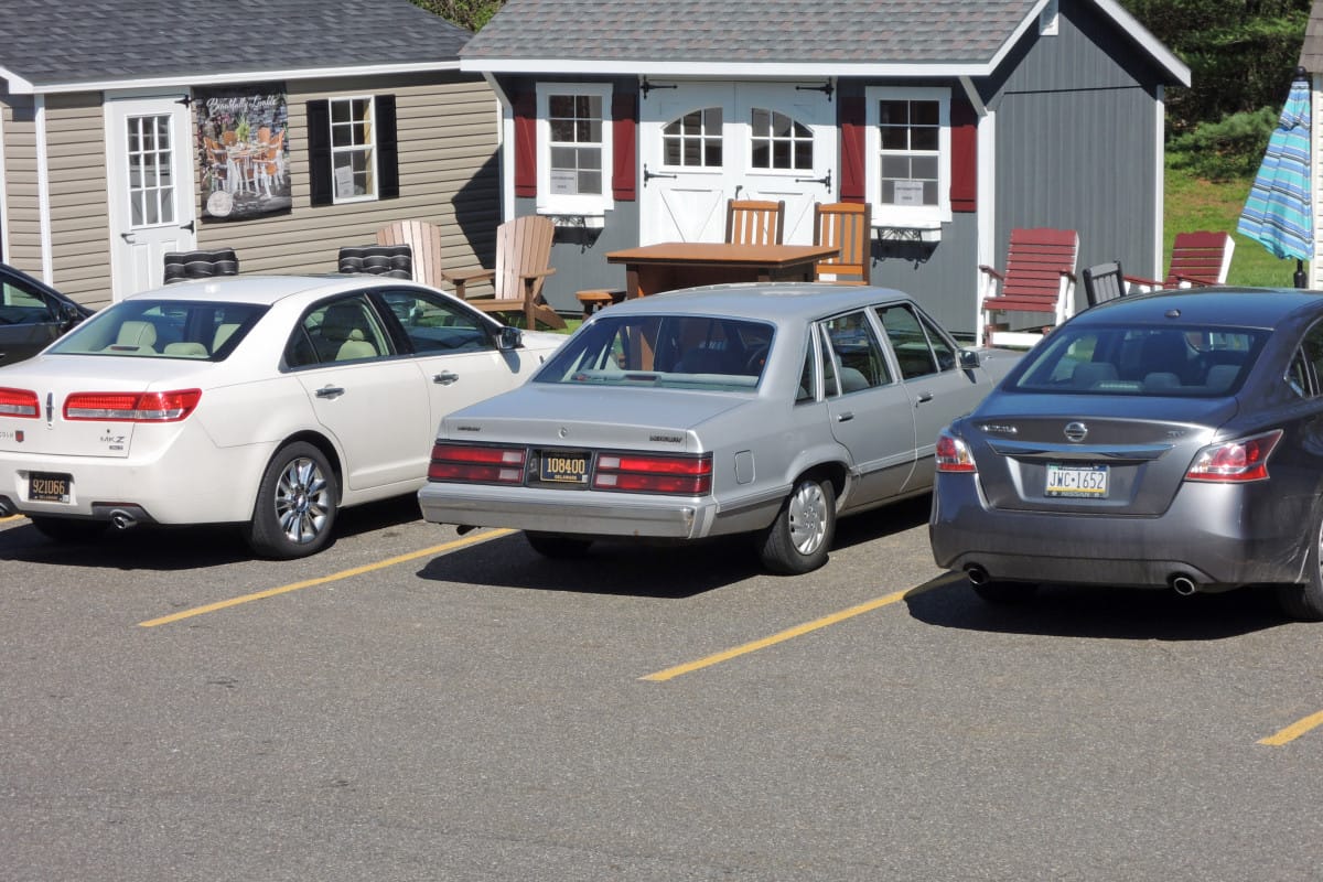 1985 Mercury Marquis: Lesser Nobility 9 Rear Ends