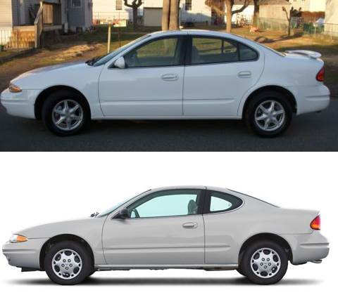 The Untold Story Of The Two-Door Sedan (1920-2011): Its Origins And The Last Two-Door Sedan For Each American Brand And Model 69 a alero2 vert